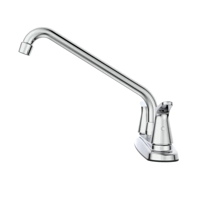 Robinet pour évier de cuisine avec bec pivotant