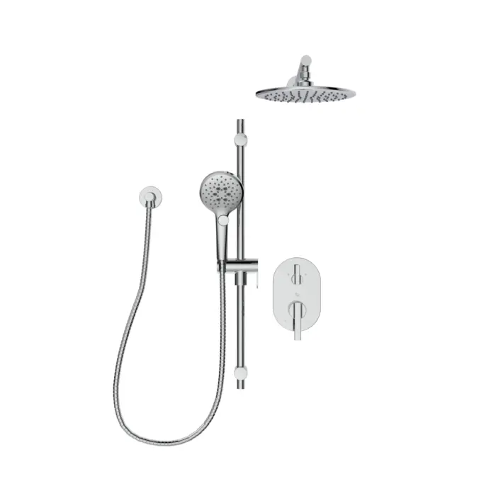 Kit : Robinet pour douche - GARNITURE DE VALVE THERMOSTATIQUE / PRESSION ÉQUILIBRÉE / DÉVIATRICE 2 VOIES ( TP )